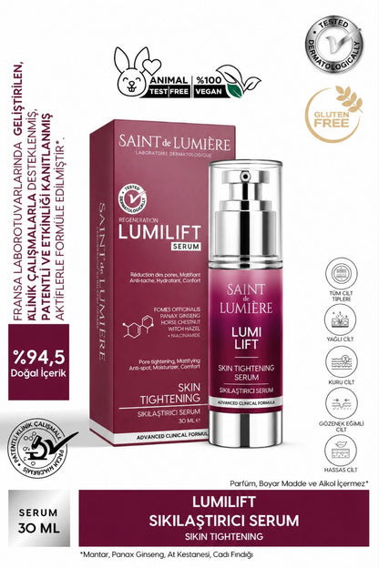 LUMILIFT Gözenek, Siyah Nokta ve Yaşlanma Karşıtı, Dolgunlaştırıcı Serum 30 ml