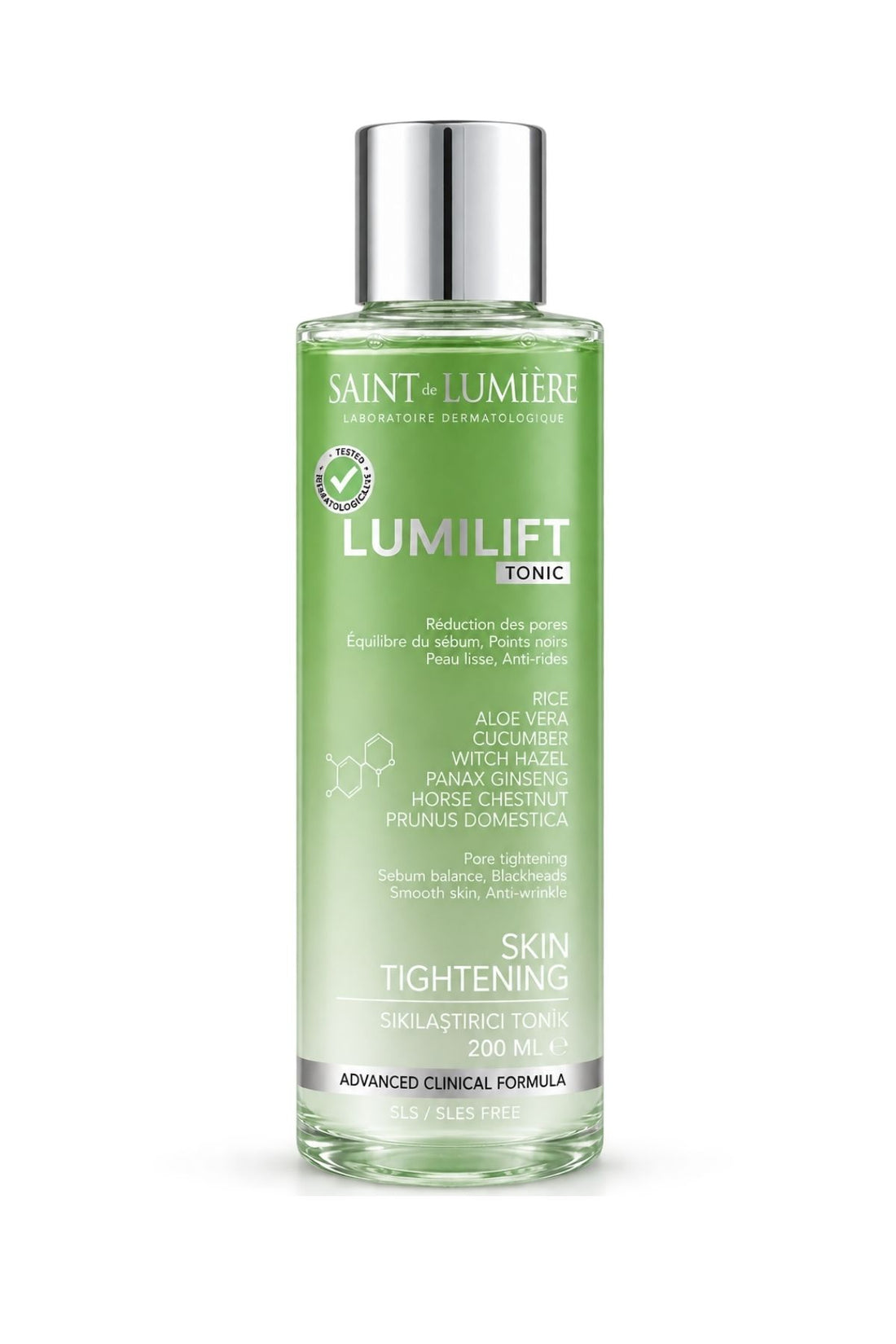 LUMILIFT Canlandırıcı, Gözenek Sıkılaştırıcı, Kırışıklık, Siyah Nokta ve Leke Karşıtı, Tonik 200ml