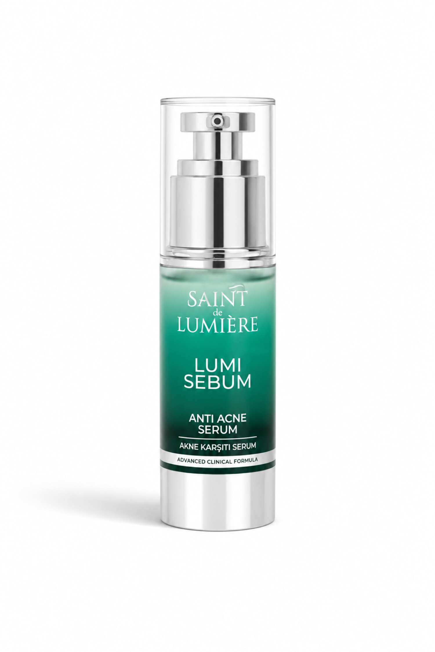 LUMISEBUM Akne,Siyah Nokta ve Leke Karşıtı,Sebum Dengeleyici Matlaştırıcı ve Nemlendirici Serum 30ml