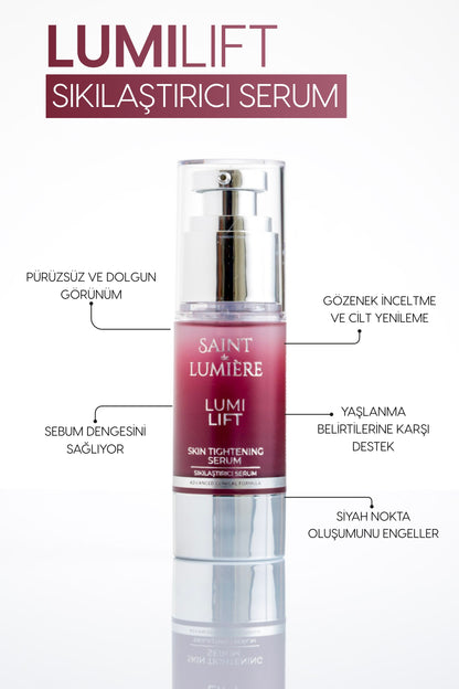 LUMILIFT Gözenek, Siyah Nokta ve Yaşlanma Karşıtı, Dolgunlaştırıcı Serum 30 ml